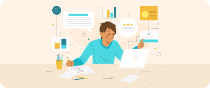 Collect information for essay writing