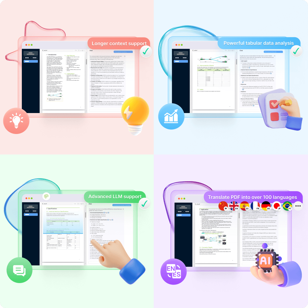 Features of Chat PDF AI Service